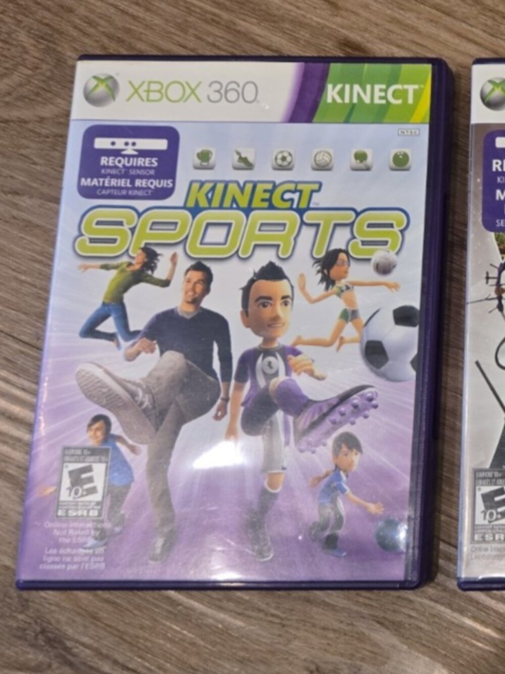 Xbox 360 Kinect Sports Adventure Games - lot of 3 Complete w/ Manuals 2010
